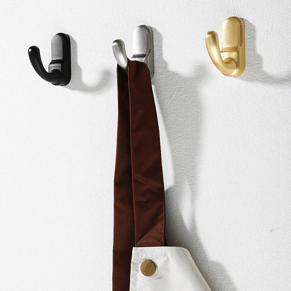 Heavy Duty Wall Mounted Robe & Coat Hooks for Bathroom & Hallway