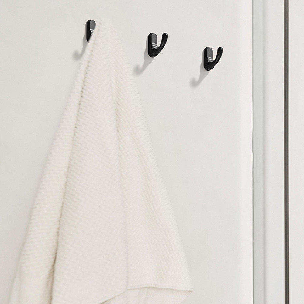 Heavy Duty Wall Mounted Robe & Coat Hooks for Bathroom & Hallway