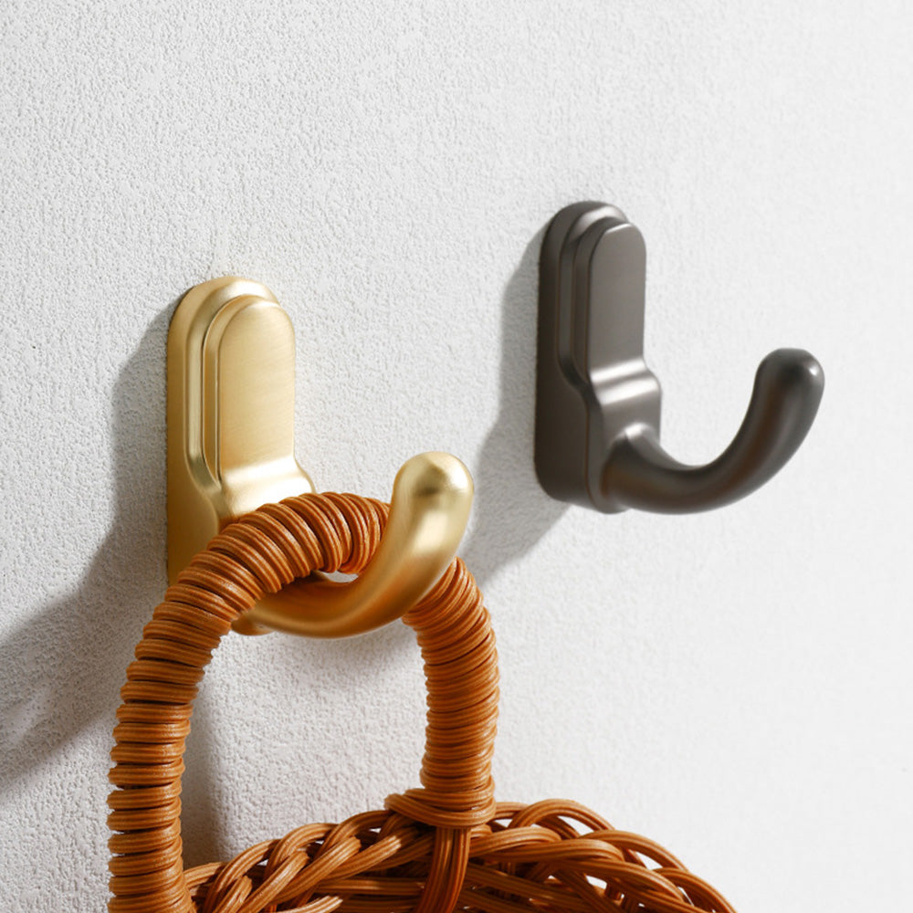 Heavy Duty Wall Mounted Robe & Coat Hooks for Bathroom & Hallway