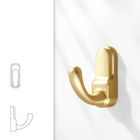 Heavy Duty Wall Mounted Robe & Coat Hooks for Bathroom & Hallway