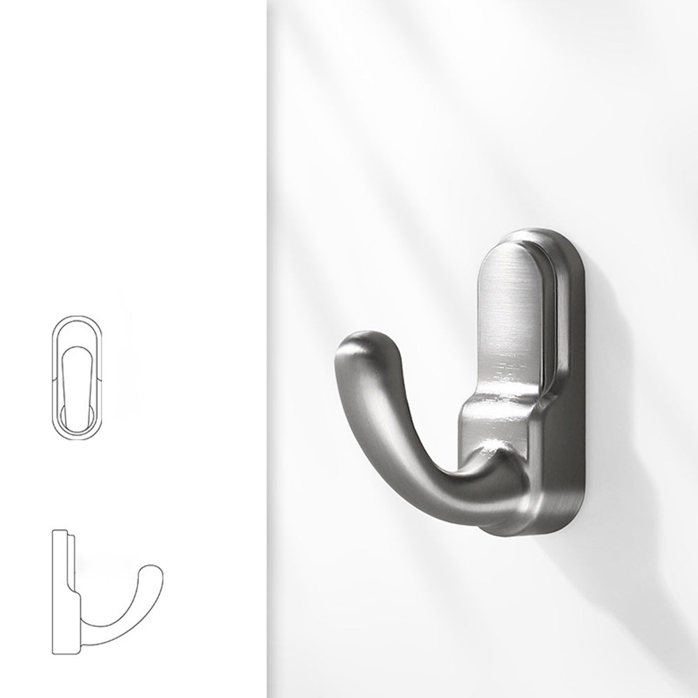 Heavy Duty Wall Mounted Robe & Coat Hooks for Bathroom & Hallway