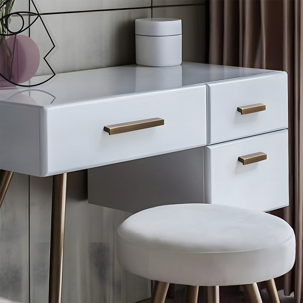 Modern L Type Solid Brass Cupboard Pulls