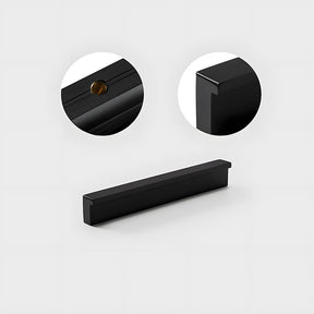 Modern L Type Solid Brass Cupboard Pulls