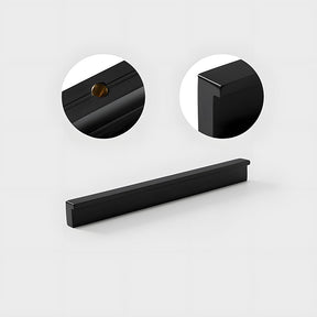 Modern L Type Solid Brass Cupboard Pulls