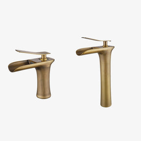 Contemporary Solid Brass Single Lever Mono Basin Mixer Tap