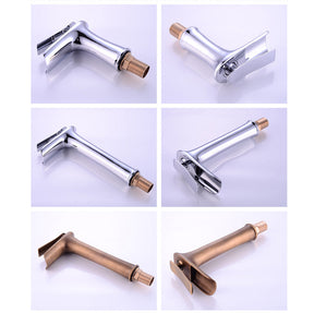 Contemporary Solid Brass Single Lever Mono Basin Mixer Tap
