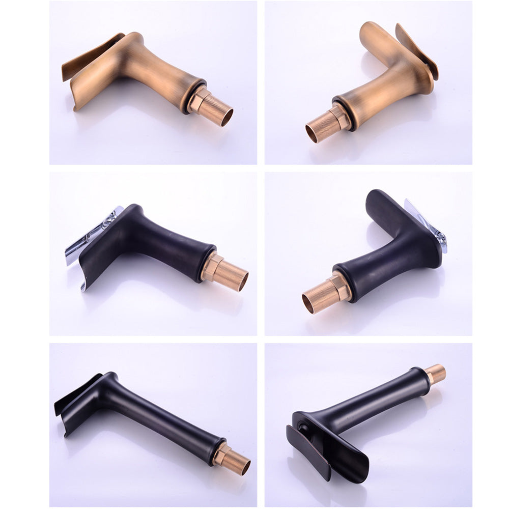 Contemporary Solid Brass Single Lever Mono Basin Mixer Tap
