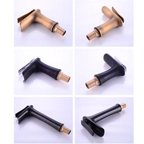 Contemporary Solid Brass Single Lever Mono Basin Mixer Tap
