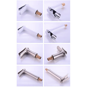 Contemporary Solid Brass Single Lever Mono Basin Mixer Tap