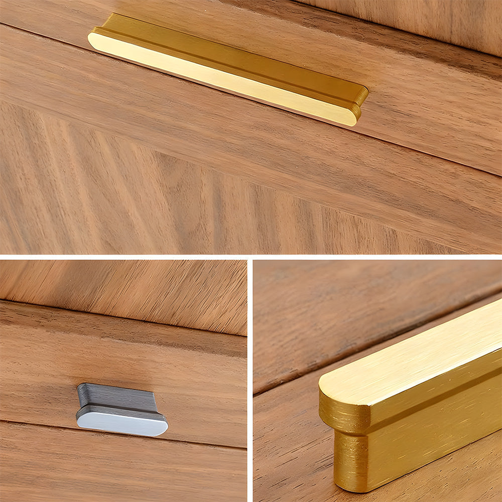 Simple Solid Round Head Cabinet Handles