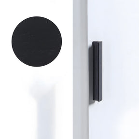 Modern Solid Wood L Shape Kitchen Cabinet Edge Pulls