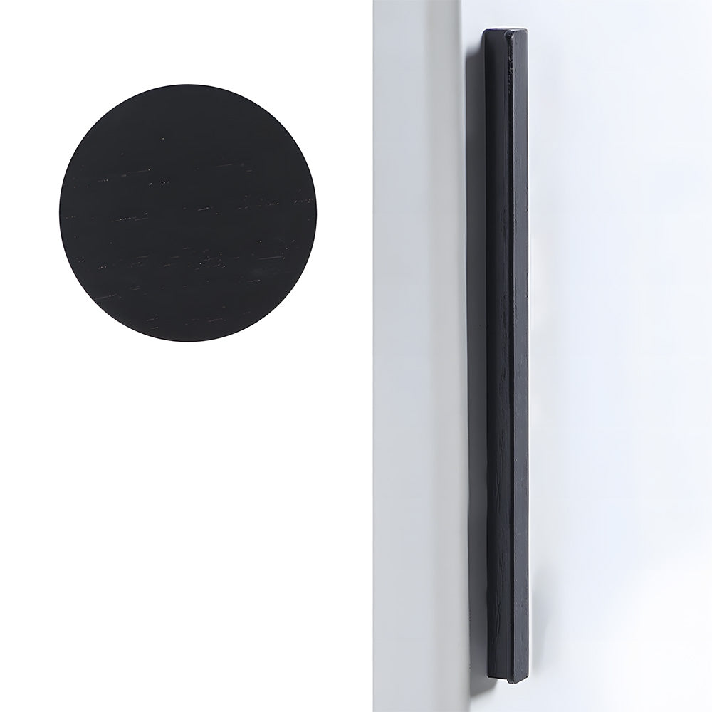 Modern Solid Wood L Shape Kitchen Cabinet Edge Pulls