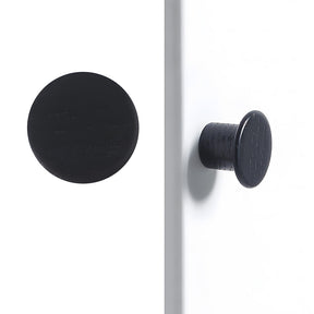 Modern Solid Wood L Shape Kitchen Cabinet Edge Pulls