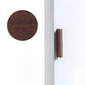 Modern Solid Wood L Shape Kitchen Cabinet Edge Pulls