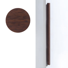 Modern Solid Wood L Shape Kitchen Cabinet Edge Pulls