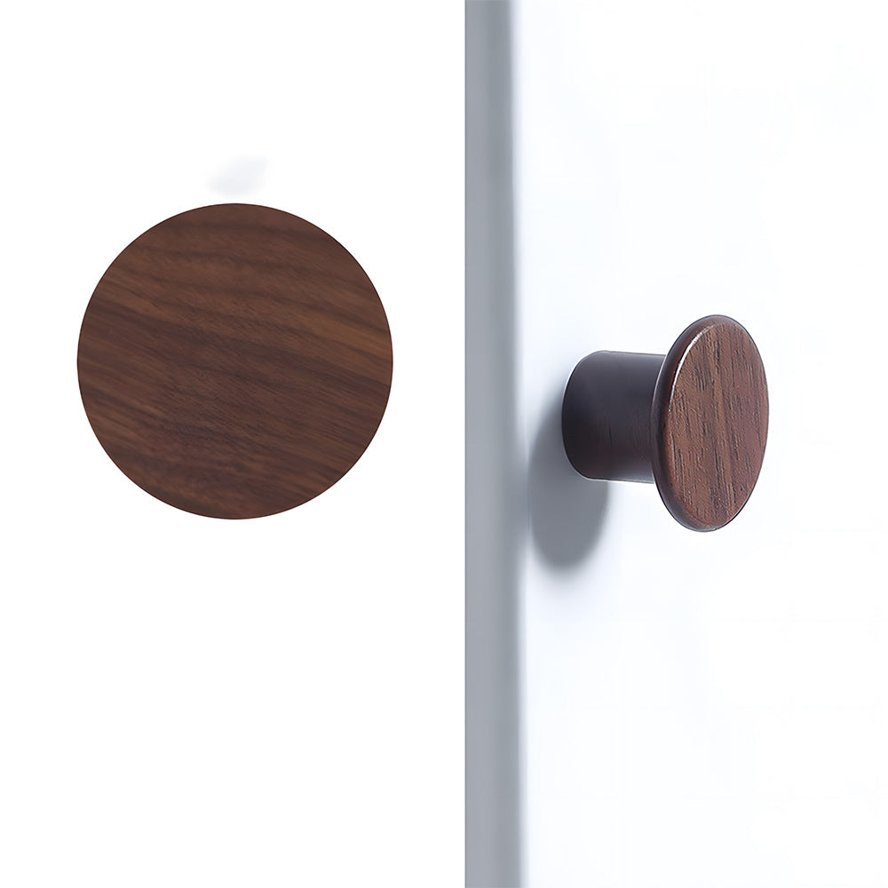 Modern Solid Wood L Shape Kitchen Cabinet Edge Pulls