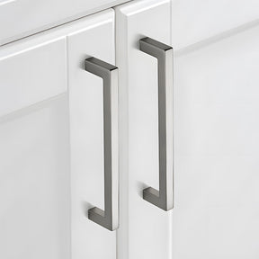 Stylish Elegant Square Zinc Alloy Cabinet Drawer Handle