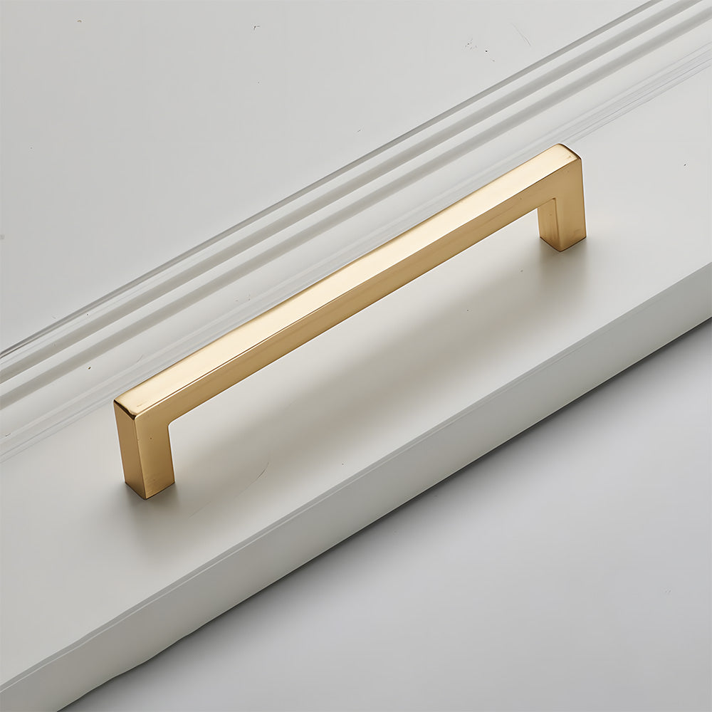 Stylish Elegant Square Zinc Alloy Cabinet Drawer Handle