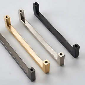 Stylish Elegant Square Zinc Alloy Cabinet Drawer Handle