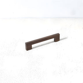 Natural Square Wood Cabinet Drawer Pulls For Kitchen