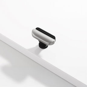 Modern Dual-Tone Curved Drawer Handles for Kitchen