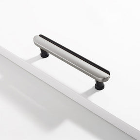 Modern Dual-Tone Curved Drawer Handles for Kitchen