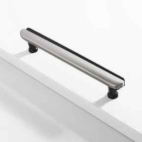 Modern Dual-Tone Curved Drawer Handles for Kitchen