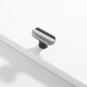 Modern Dual-Tone Curved Drawer Handles for Kitchen