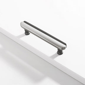 Modern Dual-Tone Curved Drawer Handles for Kitchen