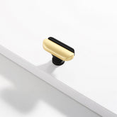 Modern Dual-Tone Curved Drawer Handles for Kitchen