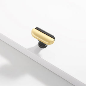 Modern Dual-Tone Curved Drawer Handles for Kitchen