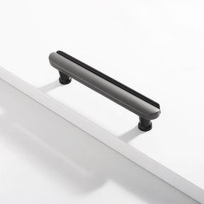 Modern Dual-Tone Curved Drawer Handles for Kitchen