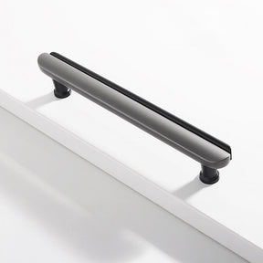 Modern Dual-Tone Curved Drawer Handles for Kitchen