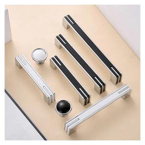 Modern Unique Chrome Kitchen Cabinet Handles