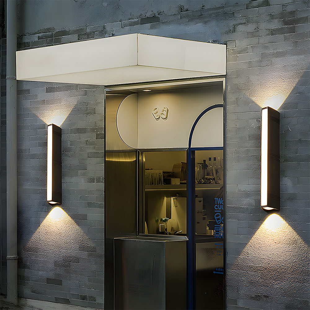 IP65 Modern Square Waterproof LED Outdoor Wall Light