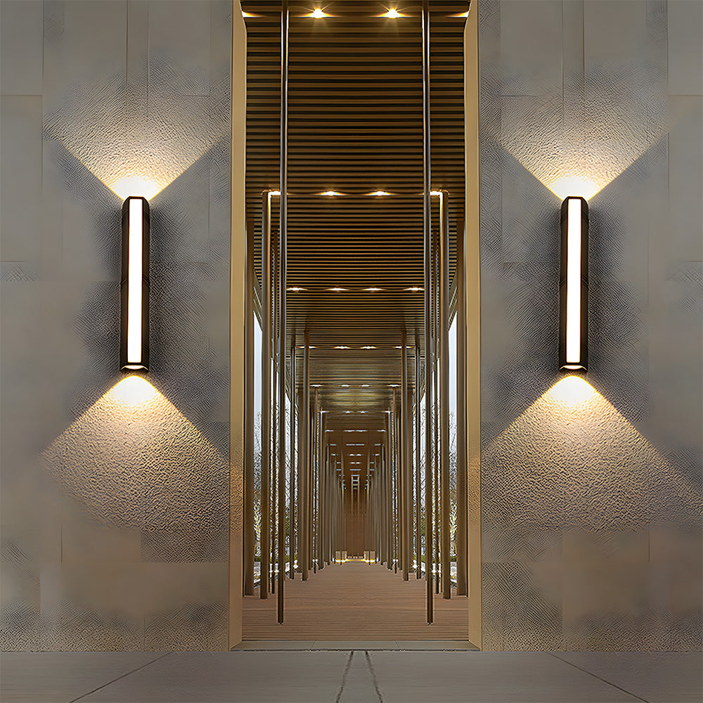 IP65 Modern Square Waterproof LED Outdoor Wall Light