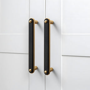 Modern Zinc Alloy Two-Tone Kitchen Cabinet Handles