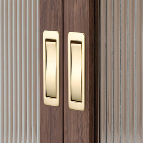 Modern Zinc Alloy Pop Out Pocket Door Edge Pull