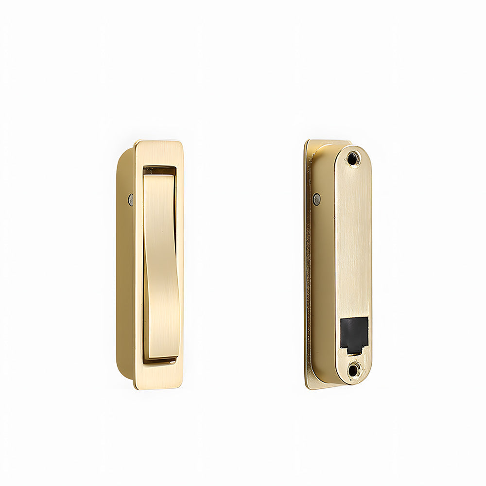 Modern Zinc Alloy Pop Out Pocket Door Edge Pull