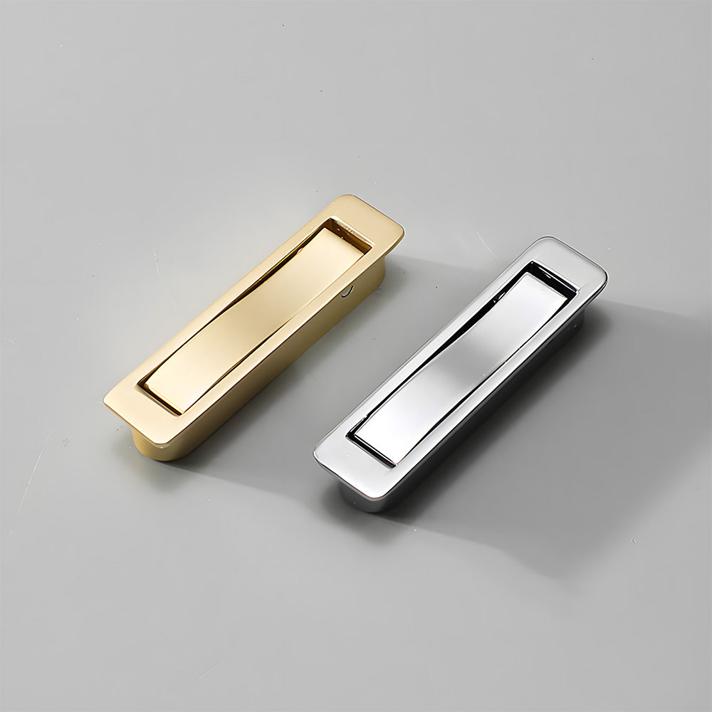 Modern Zinc Alloy Pop Out Pocket Door Edge Pull