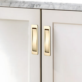 Modern Zinc Alloy Pop Out Pocket Door Edge Pull