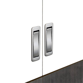 Modern Zinc Alloy Pop Out Pocket Door Edge Pull