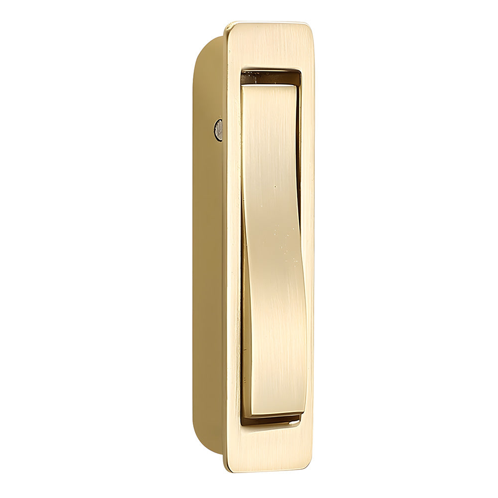 Modern Zinc Alloy Pop Out Pocket Door Edge Pull