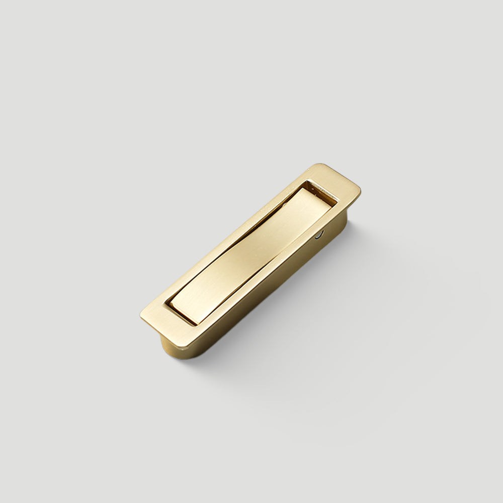 Modern Zinc Alloy Pop Out Pocket Door Edge Pull