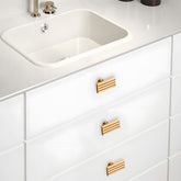 Luxury Art Deco Brass Cabinet Handles