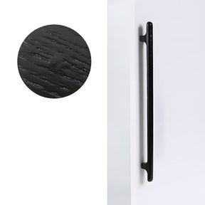 Nordic Round Wood Cabinet Pulls For Kitchen
