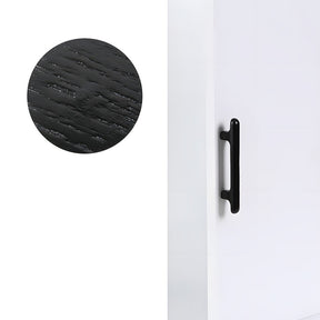 Nordic Round Wood Cabinet Pulls For Kitchen