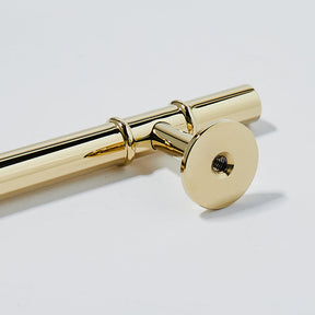 Minimalist Sleek Brass Kitchen Cabinet Handle