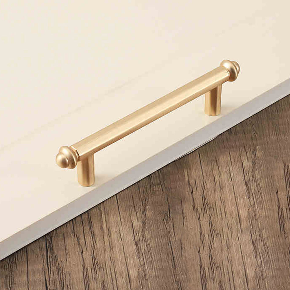 Modern Gold Zinc Alloy Cabinet Handles For Kitchen