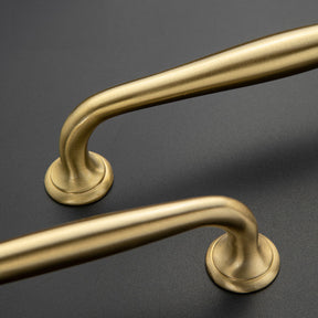 Modern Simple Brass Wardrobe Handle